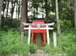 大間々工場の裏側にある福恵稲荷神社